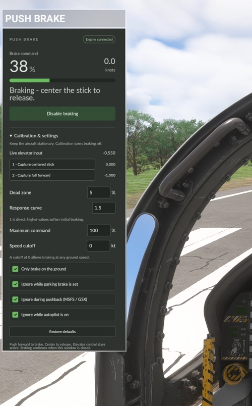 Push Brake – Smooth Braking Without Pedals