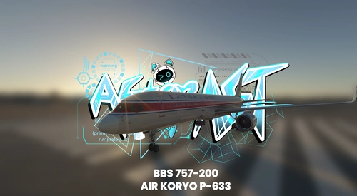 BlueBird 757-200 RR Air Koryo 고려항공 P-633 4K| Fictional