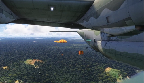 FLB Sim Studios Airdrop - Cargo, Paratroopers & Firefighting (Any Aircraft)