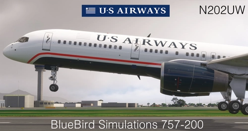 BlueBird Simulations 757-200 US Airways (N202UW)