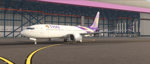 Thai Airways B737-Max8 "Manee Siam" HS-TMX