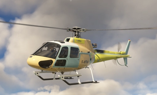 CowanSim Airbus H125  /  "F-WTAU"  Factory Primer  /  requested