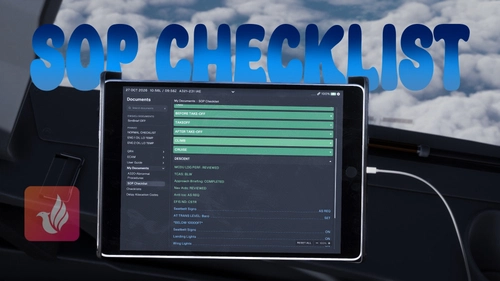 Fenix Airbus A319/A320/A321 – Custom EFB SOP Checklist for Fenix V3