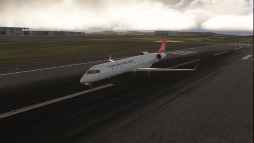 Aerosoft CRJ550 – Turkish Airlines TC-JQA “Sinop” 4K (Fictional)