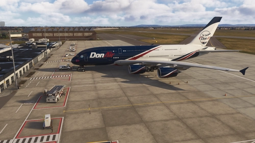 Inibuilds A380 RR Engines World Flight 2026 Breast Cancer Livery