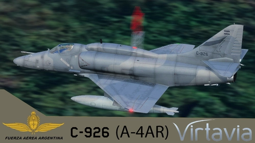 Fuerza Aérea Argentina A-4AR – C-926, C-908 y C-918 | Virtavia A-4E