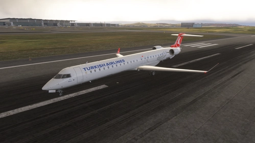 Aerosoft CRJ900 – Turkish Airlines TC-JQC “Bolu” 4K (Fictional)