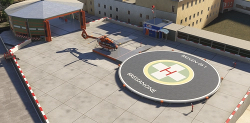 Bressanone Hospital / Krankenhaus Brixen | Pelikan 2 | Animated Hangar Dolly