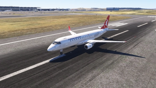 FSS E170 & E175 – Turkish Airlines TC-JQE "Kars" & TC-JQF "Artvin" 4K (Fictional)