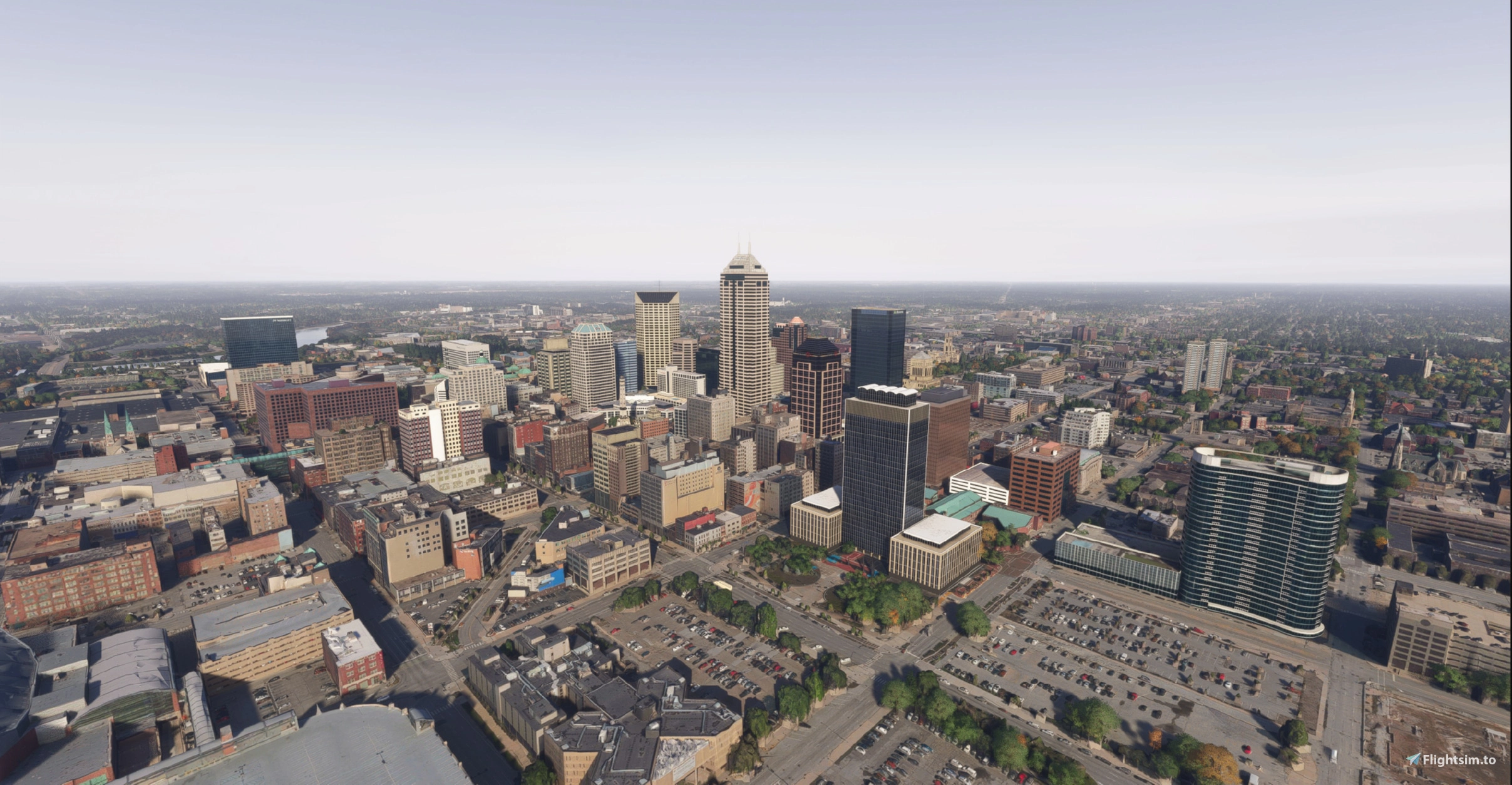 Inianapolis Modern City