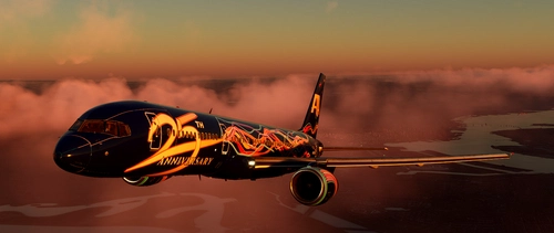 ATA Airlines 25th Anniversary N520AT – BlueBird 757-200 (RR & PW) 2020 + 2024
