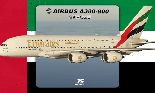 IniBuilds A380-800 Emirates A6-EUN