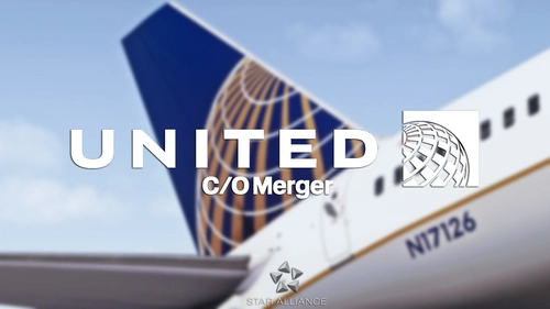 4K | United Airlines | Bluebird 757-200 | w/cabin | CO/Merger | PACK