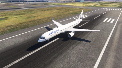 BlueBird 757-200 – SunExpress TC-SND 4K (20th Anniversary)