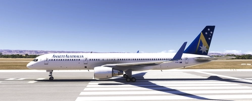 Bluebird Ansett Australia B757-200 VH-RML