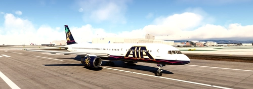 ATA Airlines Palm Tree N515AT BlueBird 757-200 (RR & PW)