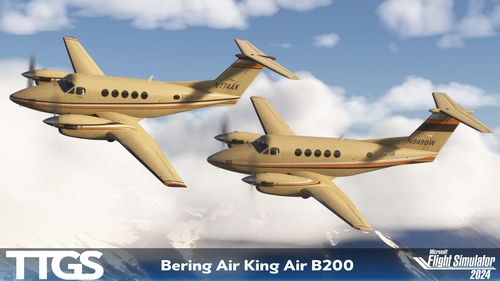 Carenado King Air B200 Bering Air Livery Pack