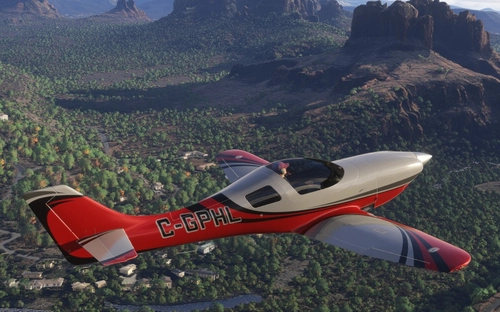 A2A Lancair Legacy C-GPHL (painted reg & dynamic reg)