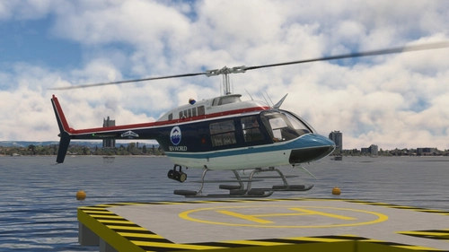 CowanSim B206B3 SeaWorld Helicopters VH-SWH [4K]