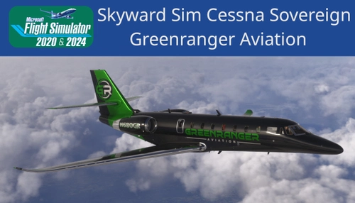 Skyward Sim C680 Sovereign Greenranger