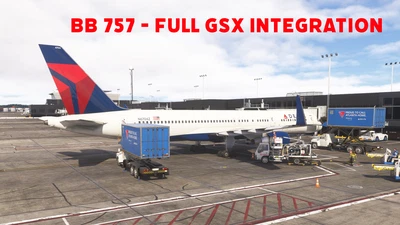 BlueBird 757 Full GSX Integration