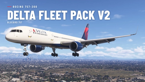 Bluebird 757 Delta Fleet Pack