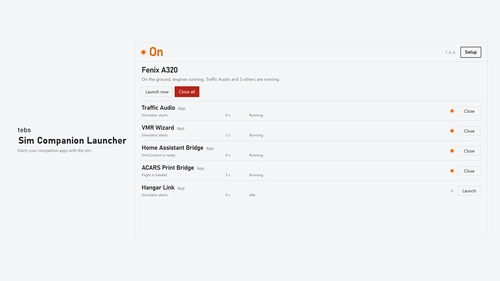 tebs sim-companion-launcher