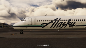 Alaska N972AS MD83 | MaddogX (20th) | Custom Cockpit and Cabin thumbnail 3