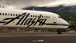 Alaska N972AS MD83 | MaddogX (20th) | Custom Cockpit and Cabin thumbnail 8