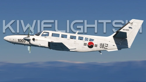 Republic of Korea Navy Carv-II | 981003 | iniBuilds F406 Caravan II [4K]