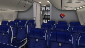 Southwest Airlines 'Louisiana One' | w/Cabin | iFly 737 MAX 8  thumbnail 17