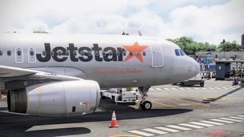 Jetstar A320 Sharklet VH-X3 Pack - VH-X3H, X3J, X3L and X3N