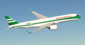 [4K&8K] Cathay Pacific "80th Anniversary Retro" B-LRJ By WingtipLight thumbnail 3