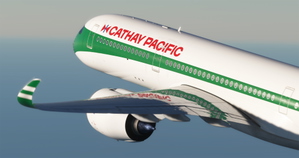 [4K&8K] Cathay Pacific "80th Anniversary Retro" B-LRJ By WingtipLight thumbnail 6
