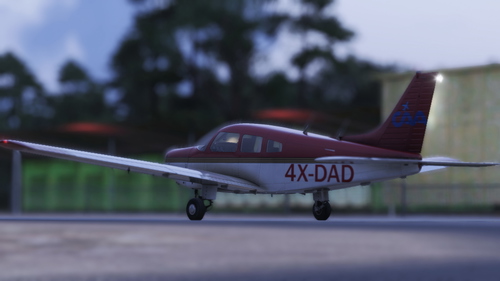 4X-DAD PA 28 Warrior II  BY ADAR