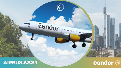 Fenix A321 CFM Condor Airlines 2019 Livery D-ATCA - 4K & 8K