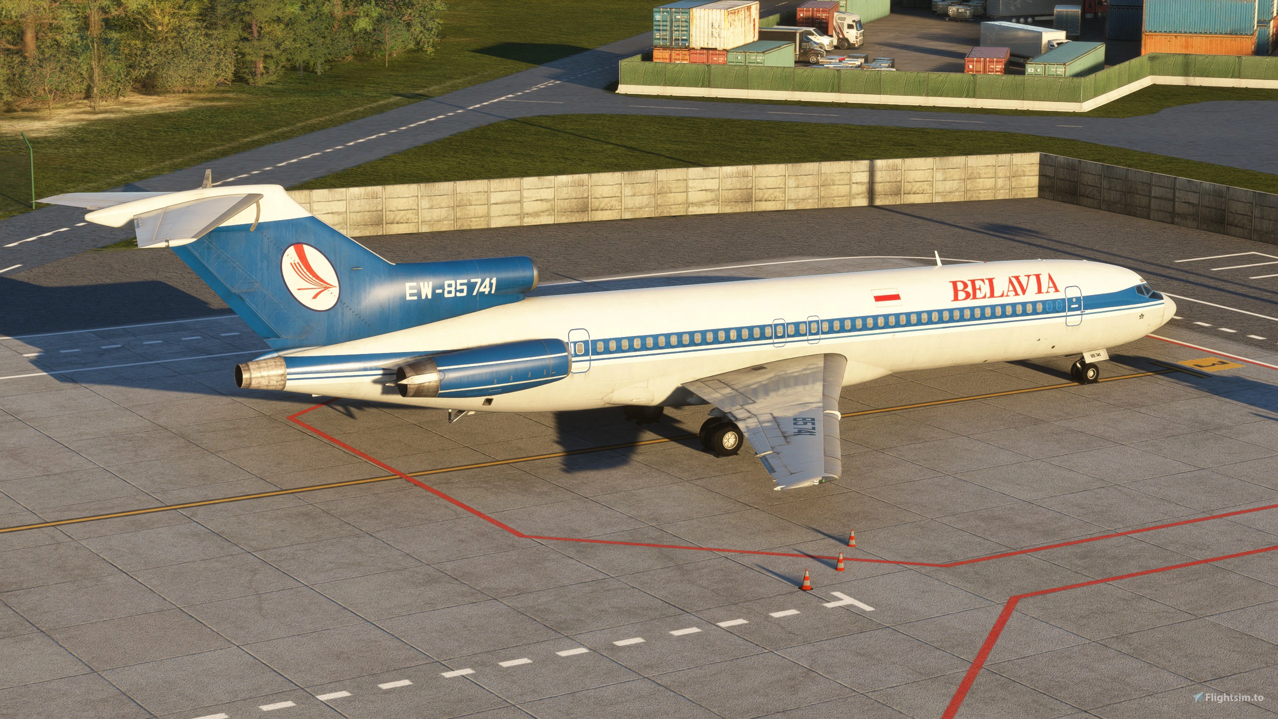 727 Super27 Belavia EW-85741 for Microsoft Flight Simulator | MSFS