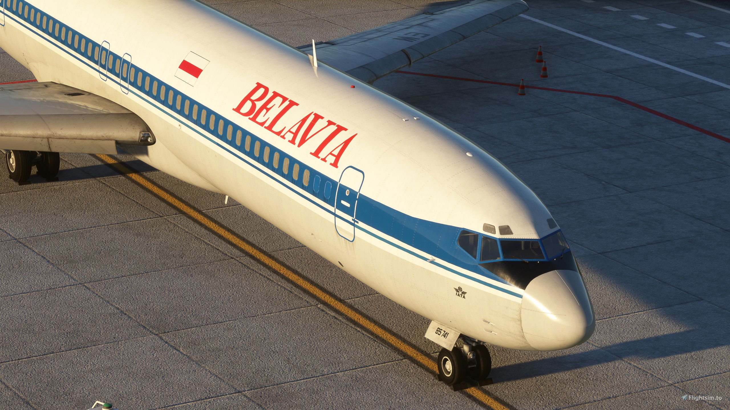 727 Super27 Belavia EW-85741 for Microsoft Flight Simulator | MSFS