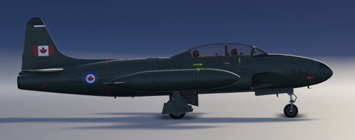 Canadair CT-133 Silver Star, MSFS2024, 1 CAG, CFB Baden-Söllingen, West Germany
