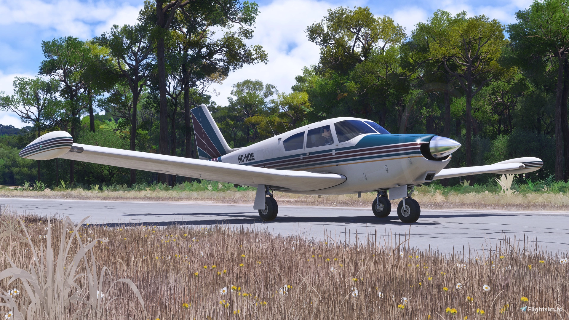 A2A Comanche 250 - HC-NOE (Dynamic Registration)(Custom Interior) (MSFS 2024 Only)