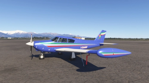 A2A Comanche 250 - Tricolore Livery - Dynamic Registration