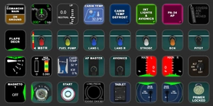 A2A Comanche PA-24 StreamDeck XL & PLUS profile and AAO Scripts thumbnail 2
