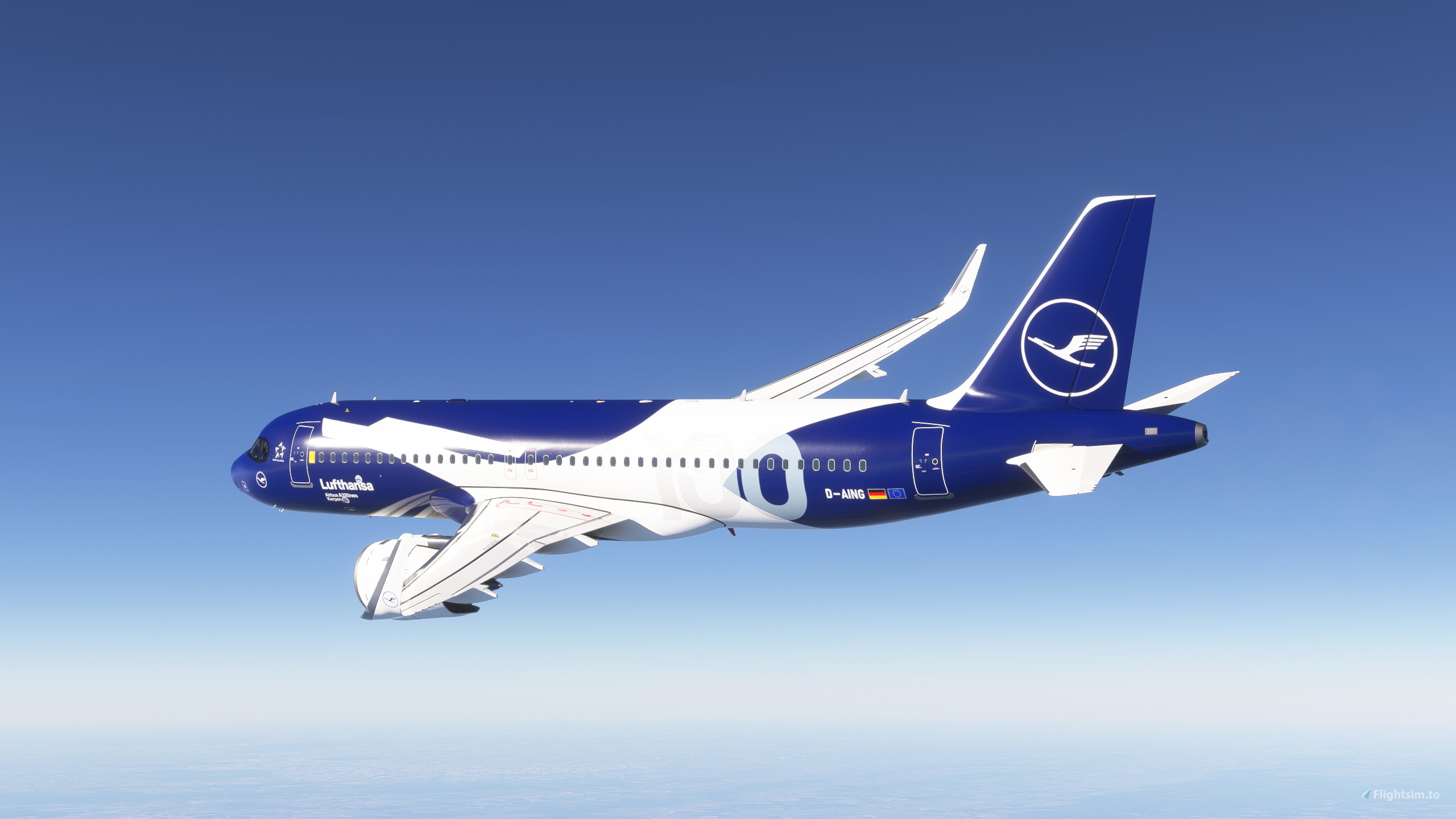 A32NX] Airbus A320neo Lufthansa 100th Anniversary (D-AING) のため