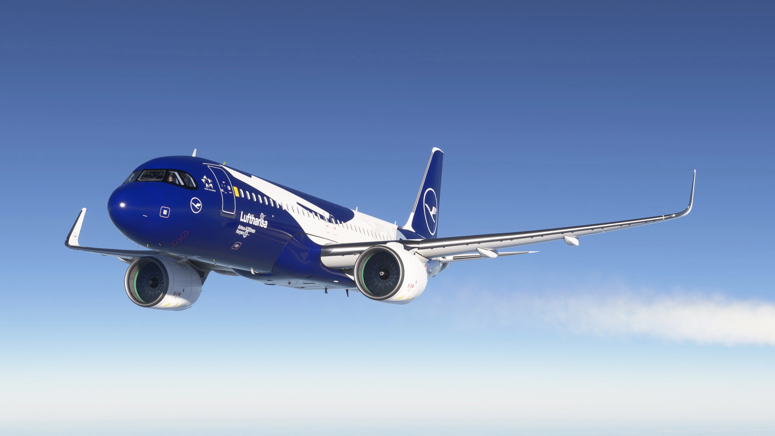 A32NX] Airbus A320neo Lufthansa 100th Anniversary (D-AING) のため