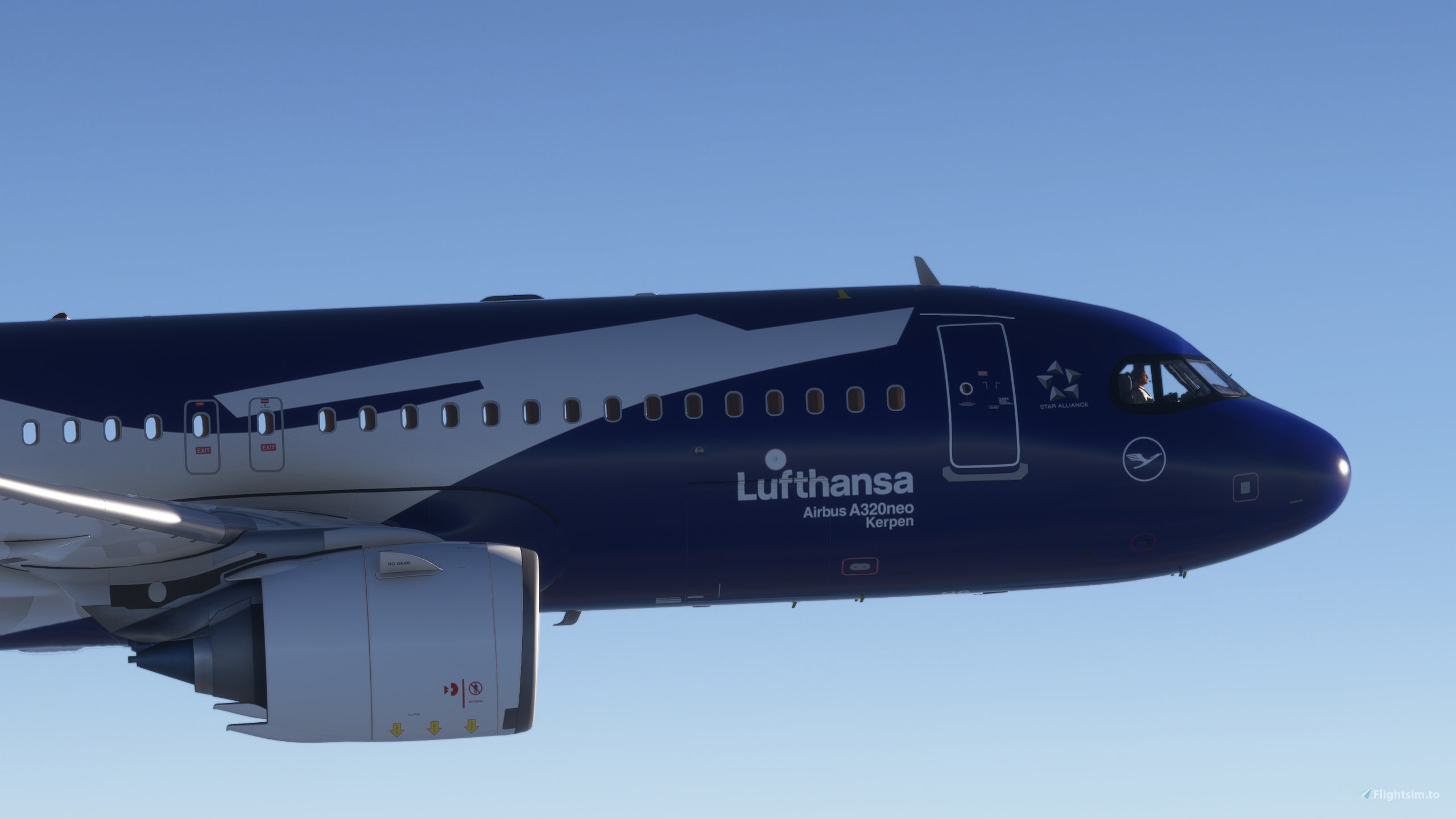 A32NX] Airbus A320neo Lufthansa 100th Anniversary (D-AING) のため
