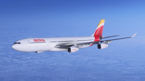 A340-300 Iberia EC-LFS  (Ciudad de México)