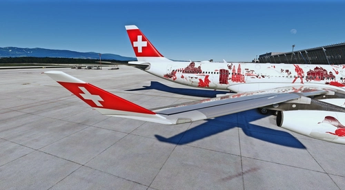 A340 Swiss Wanderlust Latin VFR [8K]
