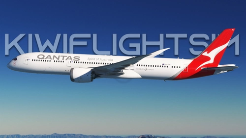 Qantas "Billabong" | VH-ZNL  | Bravo Airspace Boeing 787-9 Dreamliner [4K]
