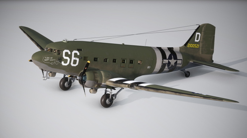 Aeroplane Heaven C47 Skytrain - 79th TCS "Night Fright"