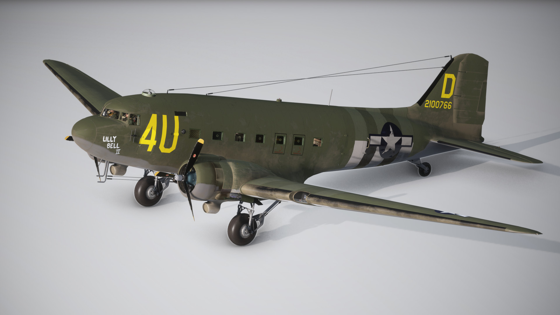 Aeroplane Heaven C47 Skytrain - 89th TCS 